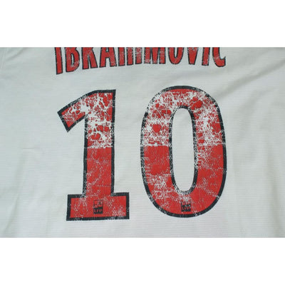 Maillot de football rétro extérieur Paris Saint-Germain N°10 IBRAHIMOVIC 2013-2014 - Nike - Paris Saint-Germain