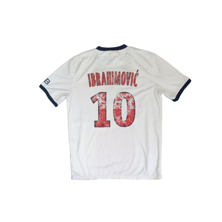 Maillot de football rétro extérieur Paris Saint-Germain N°10 IBRAHIMOVIC 2013-2014 - Nike - Paris Saint-Germain