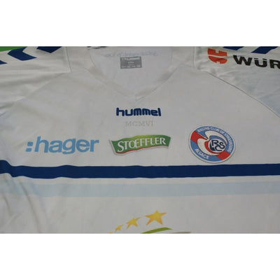 Maillot de football retro extérieur RC Strasbourg Alsace 2017-2018 - Hummel - RC Strasbourg Alsace