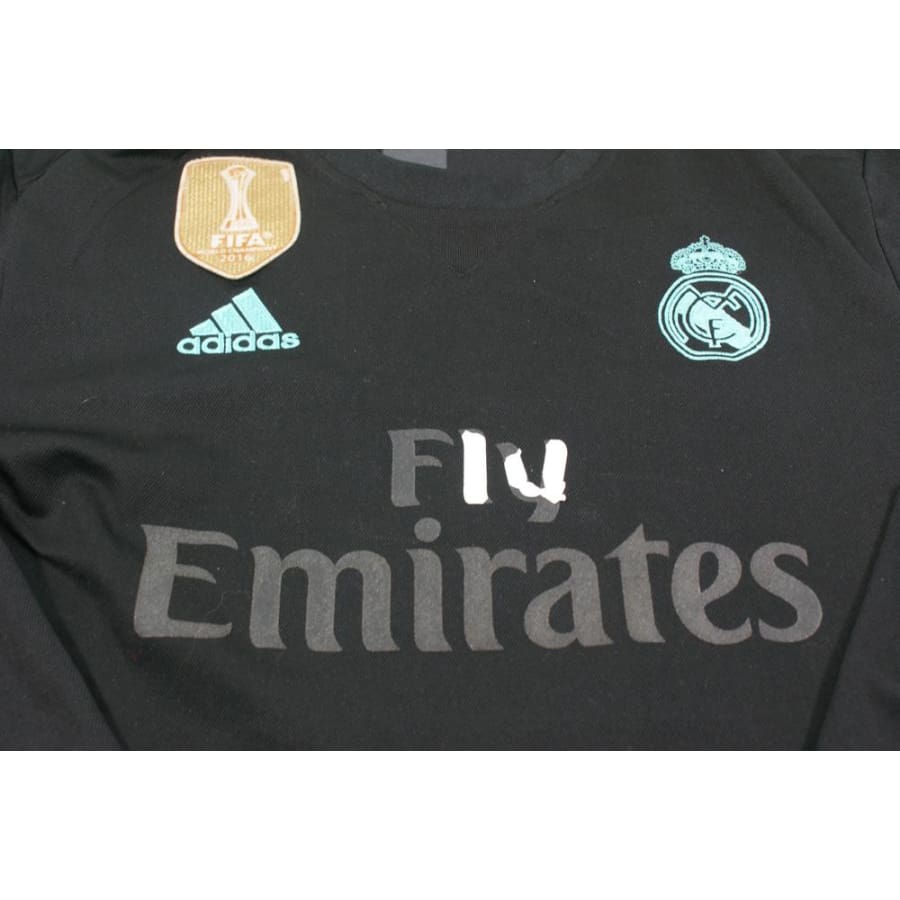 Maillot de football rétro extérieur Real Madrid CF N°4 SERGIO RAMOS 2017-2018 - Adidas - Real Madrid