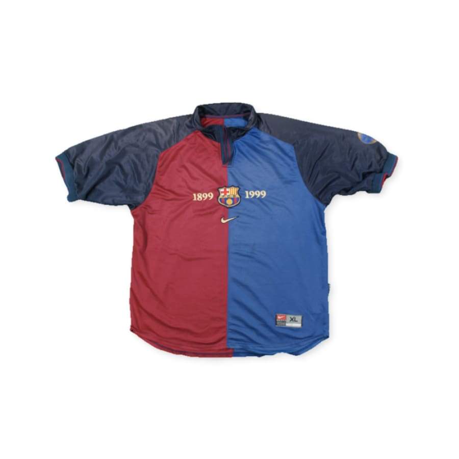 Maillot de football retro FC Barcelone 1999-2000 - Nike - Barcelone