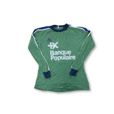 Maillot de football retro gardien Banque Populaire N°1 années 1980 - Le coq sportif - Autres championnats