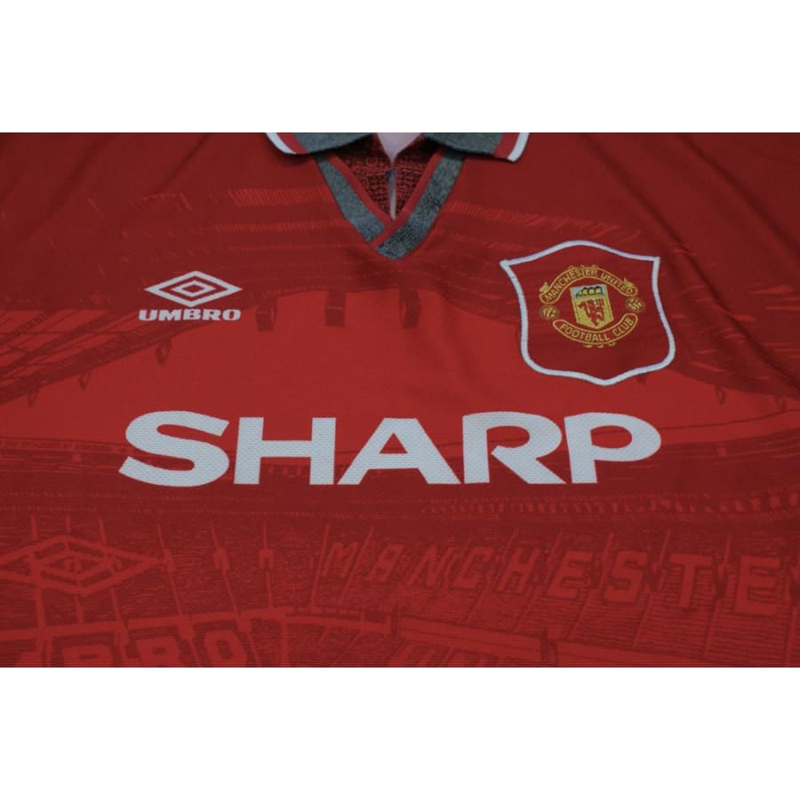 Maillot de football retro Manchester United 1994-1995 - Umbro - Manchester United