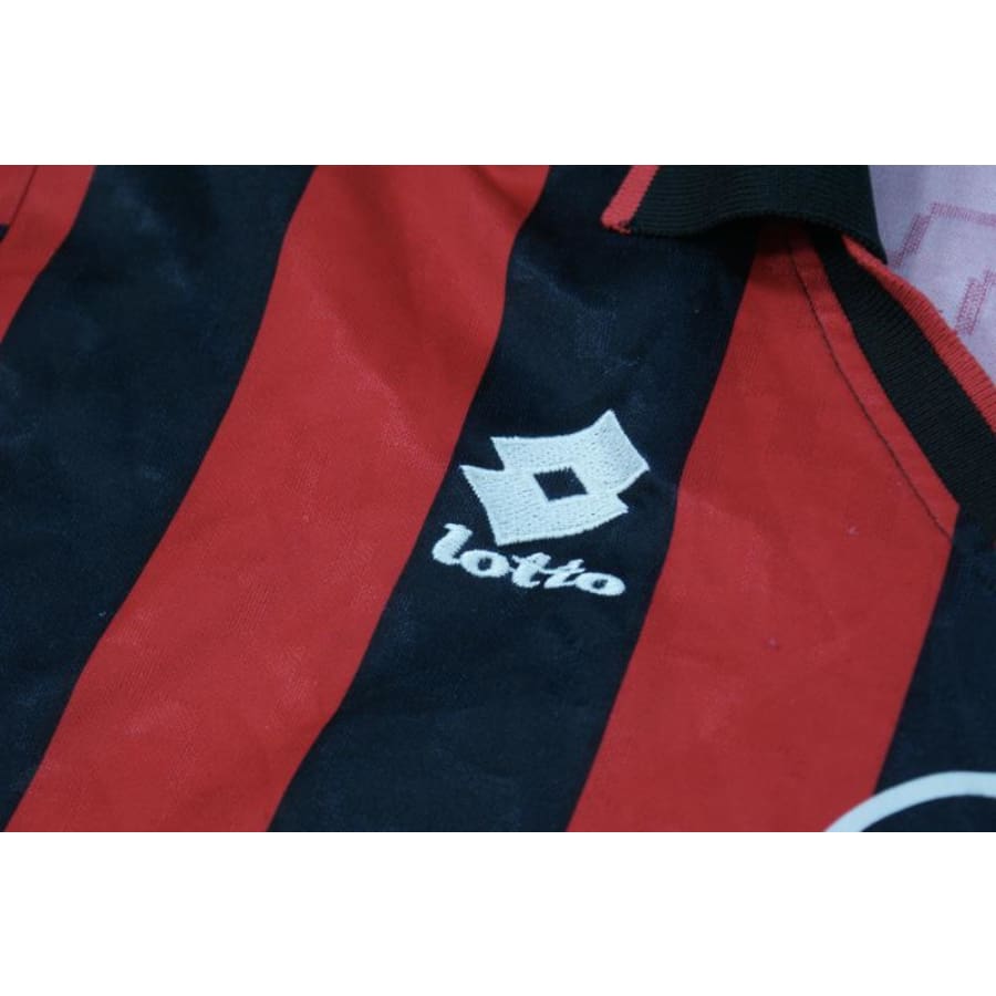 Maillot de football retro Milan AC N°3 MALDINI 1997-1998 - Lotto - Milan AC