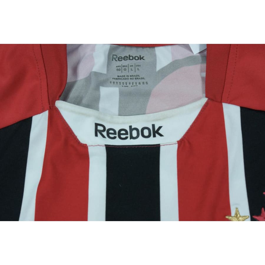 Maillot de football retro Sao Paulo N°10 2009-2010 - Reebok - Brésilien