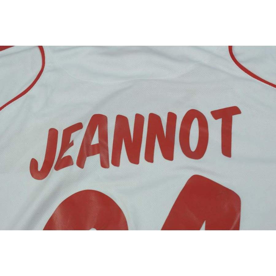 Maillot de football vintage AS Nancy Lorraine N°24 JEANNOT - Baliston - AS Nancy Lorraine