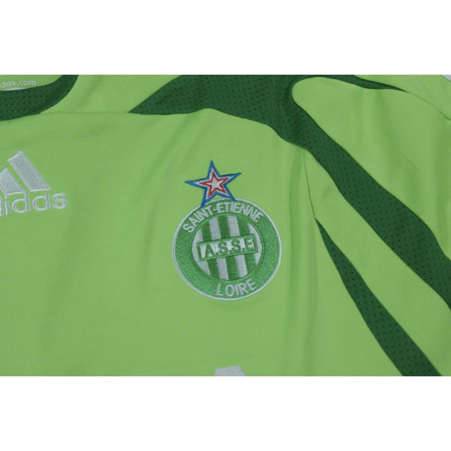 Maillot de football vintage AS Saint-Etienne 2006-2007 - Adidas - AS Saint-Etienne