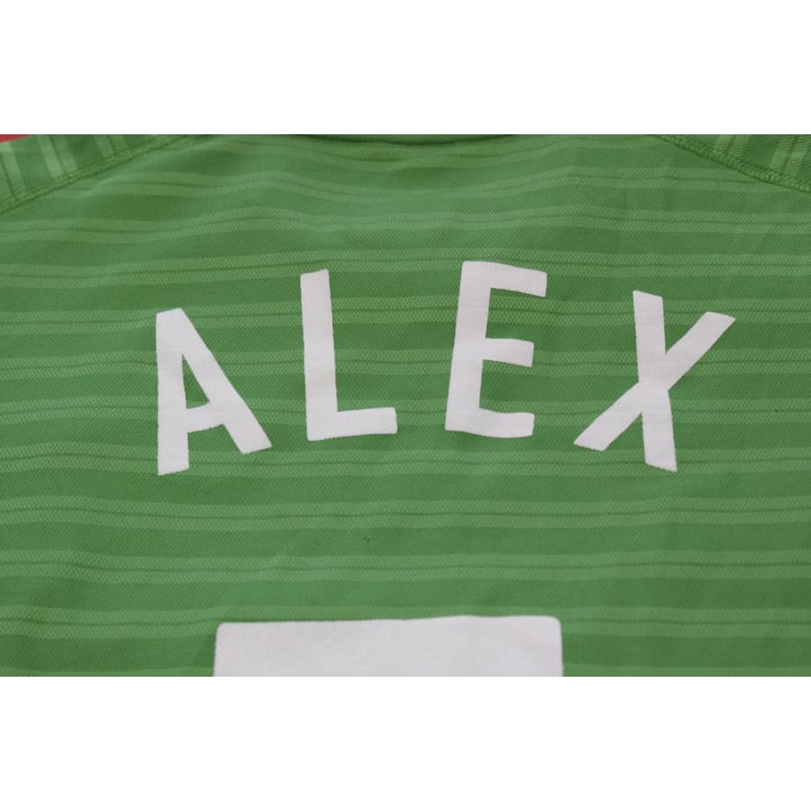 Maillot de football vintage AS Saint-Etienne N°7 ALEX 2000-2001 - Umbro - AS Saint-Etienne