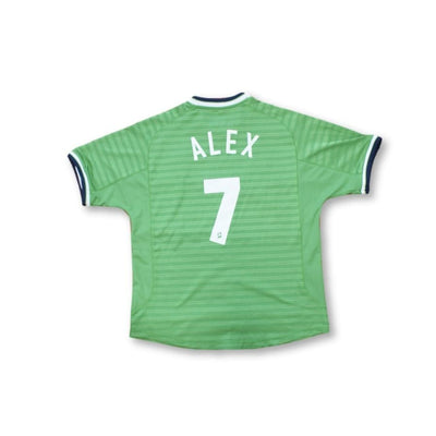 Maillot de football vintage AS Saint-Etienne N°7 ALEX 2000-2001 - Umbro - AS Saint-Etienne