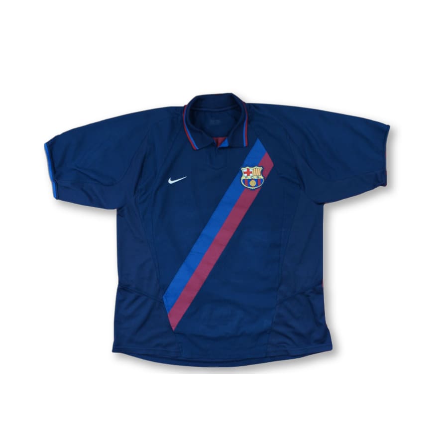 Maillot de football vintage Barcelone 2002-2003 - Nike - Barcelone