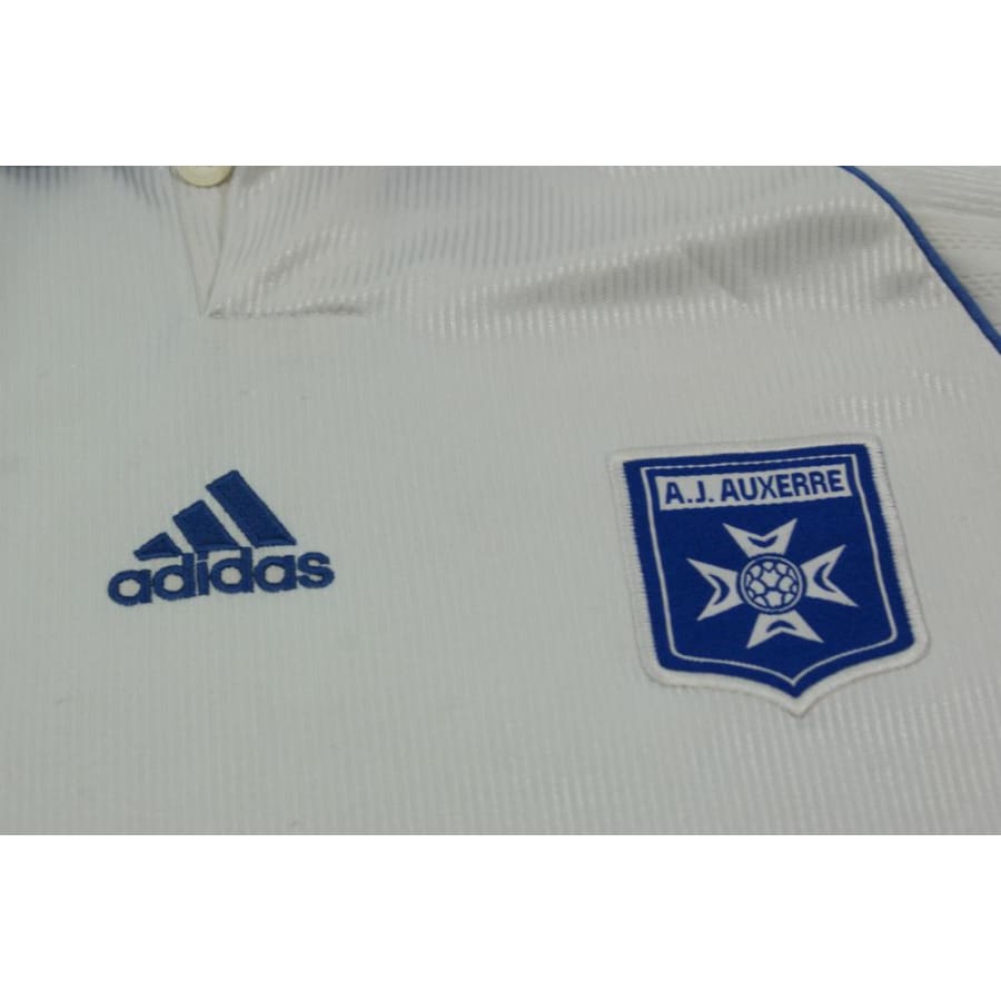 Maillot de football vintage domicile AJ Auxerre N°9 OGE 1999-2000 - Adidas - AJ Auxerre