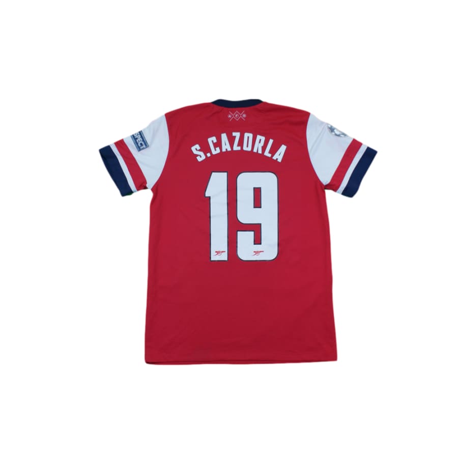 Maillot de football vintage domicile Arsenal FC N°19 S.CAZORLA 2012-2013 - Nike - Arsenal