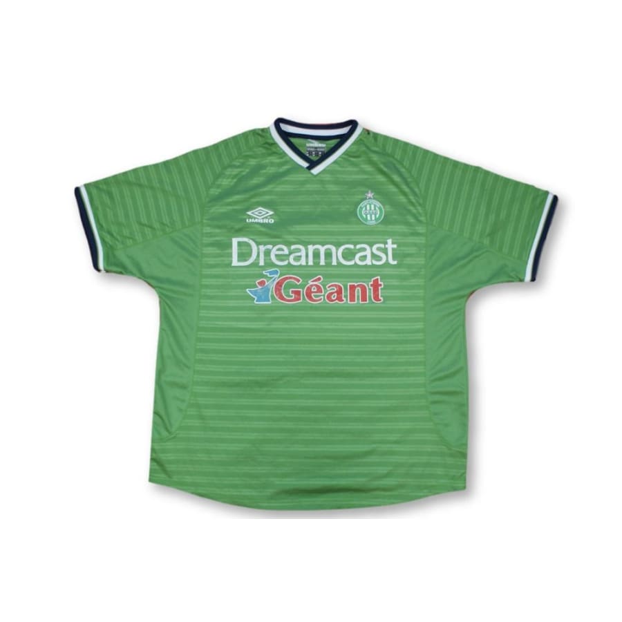 Maillot de football vintage domicile AS Saint-Etienne 2000-2001 - Umbro - AS Saint-Etienne