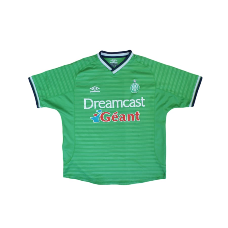 Maillot de football vintage domicile AS Saint-Etienne 2000-2001 - Umbro - AS Saint-Etienne