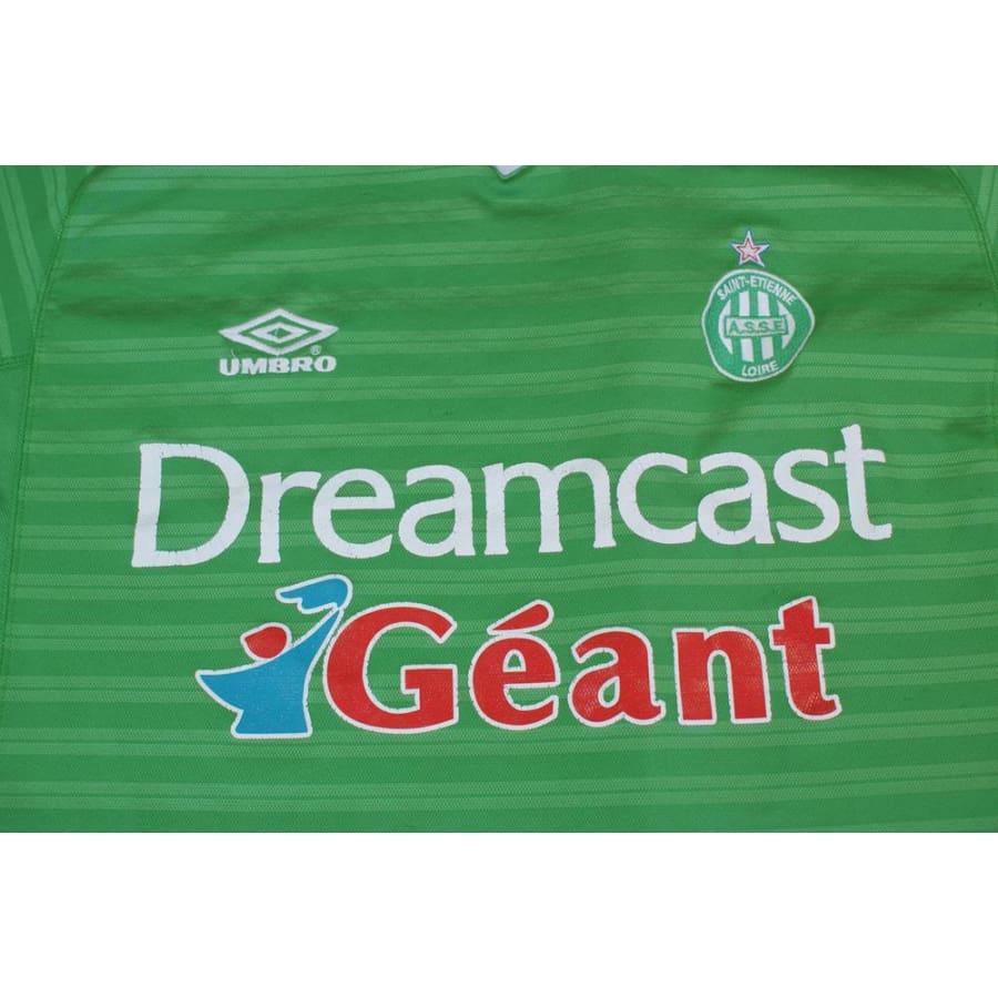 Maillot de football vintage domicile AS Saint-Etienne 2000-2001 - Umbro - AS Saint-Etienne
