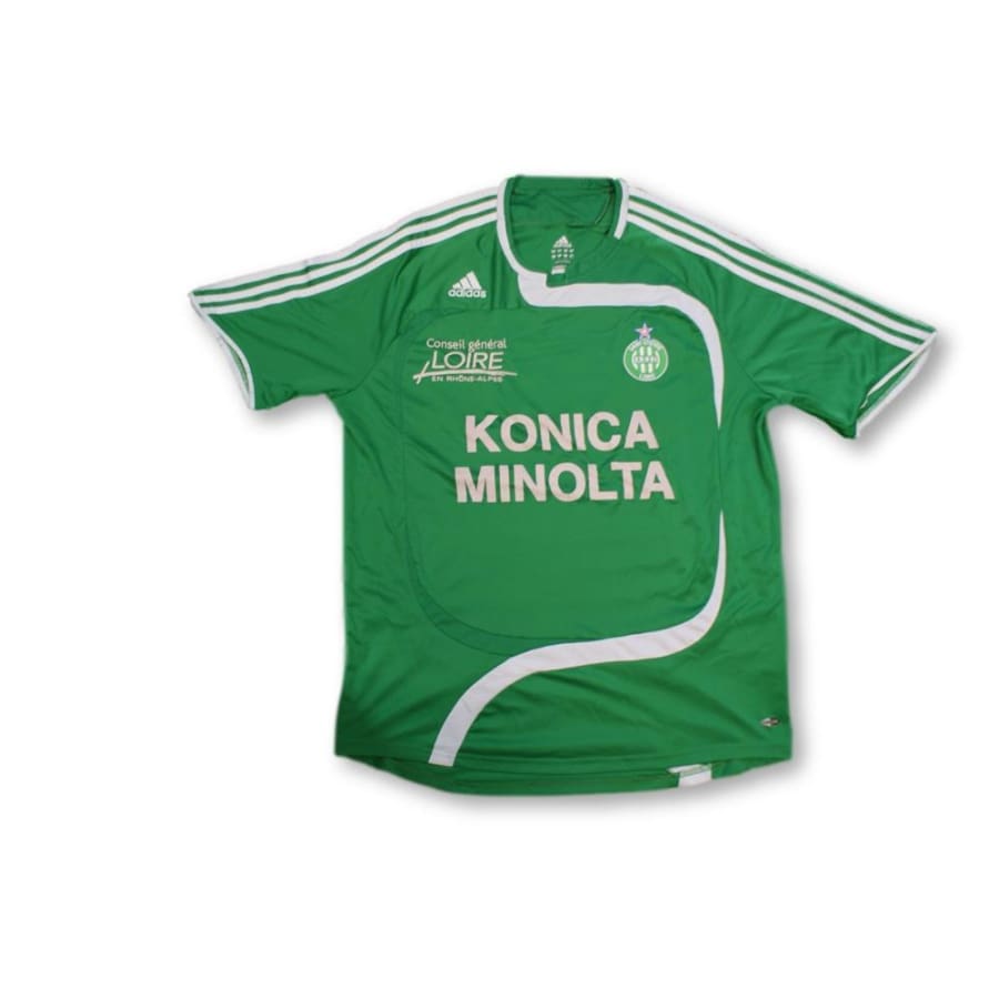Maillot de football vintage domicile AS Saint-Etienne 2007-2008 - Adidas - AS Saint-Etienne