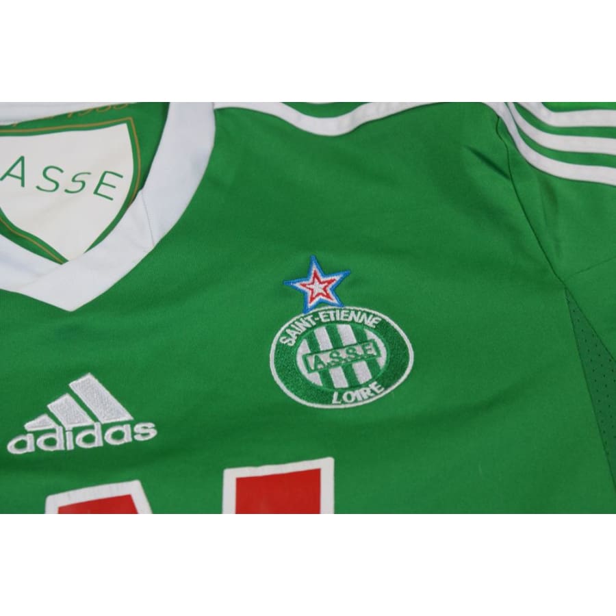 Maillot de football vintage domicile AS Saint-Etienne N°21 HAMOUMA 2014-2015 - Adidas - AS Saint-Etienne