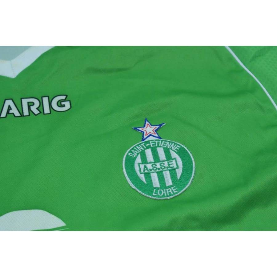 Maillot de football vintage domicile AS Saint-Etienne N°27 SABLE 2004-2005 - Duarig - AS Saint-Etienne