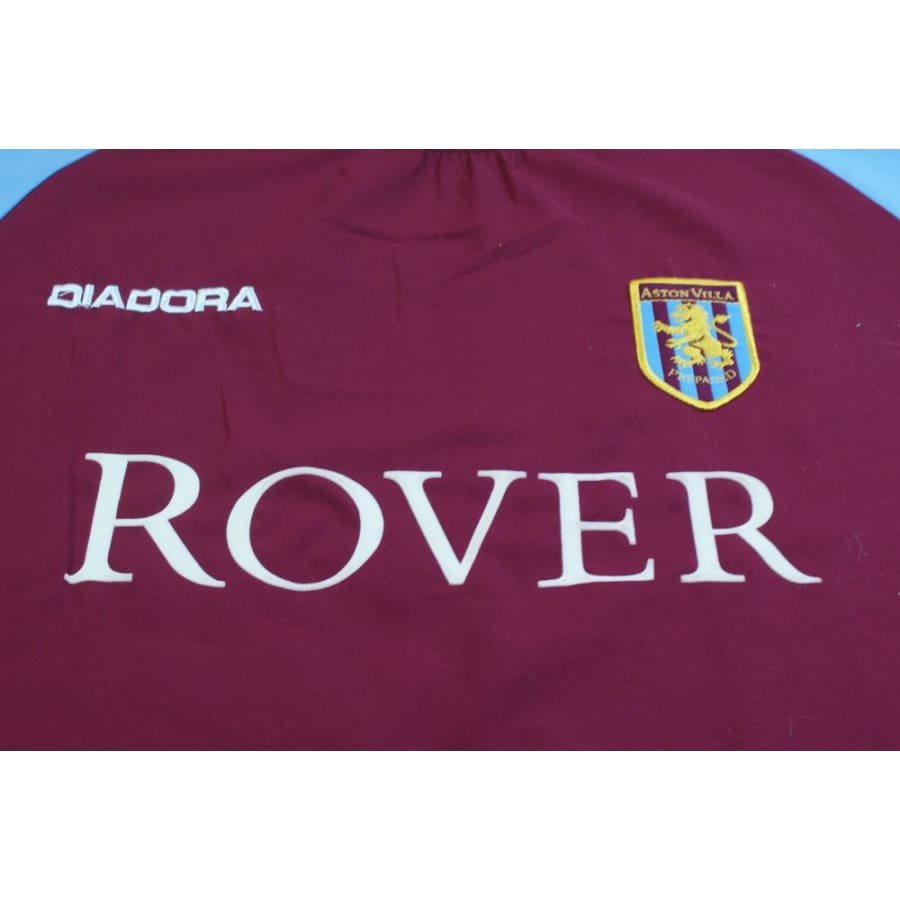 Maillot de football vintage domicile Aston Villa FC 2003-2004 - Diadora - Aston Villa FC