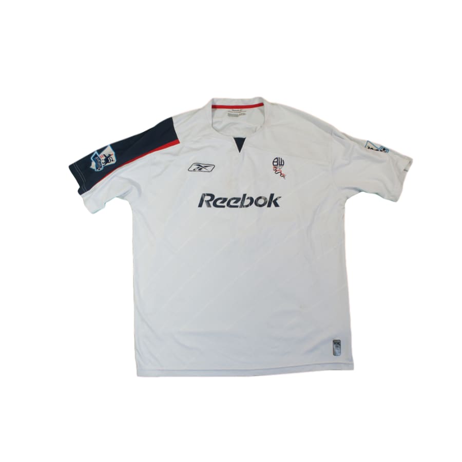 Maillot de football vintage domicile Bolton Wanderers N°17 DJETOU 2005-2006 - Reebok - Autres championnats