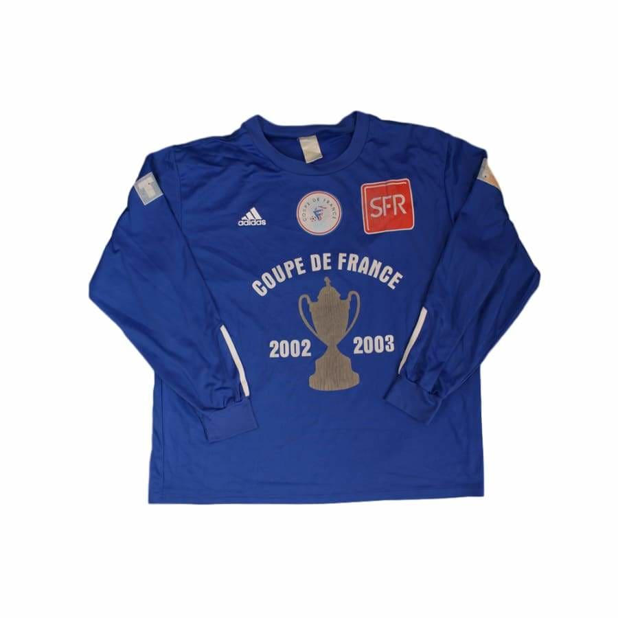 Maillot de football vintage domicile Coupe de France N°13 2002-2003 - Adidas - Coupe de France