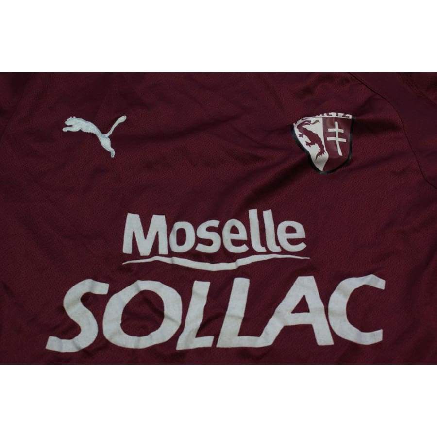 Maillot de football vintage domicile enfant FC Metz 2004-2005 - Puma - FC Metz