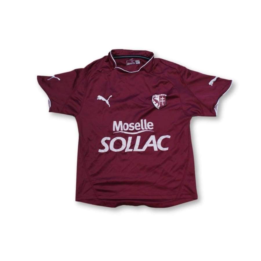 Maillot de football vintage domicile enfant FC Metz 2004-2005 - Puma - FC Metz