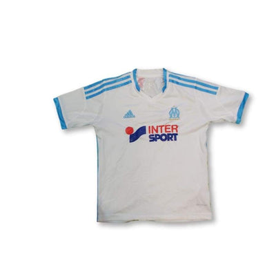 Maillot de football vintage domicile enfant Olympique de Marseille 2013-2014 - Adidas - Olympique de Marseille