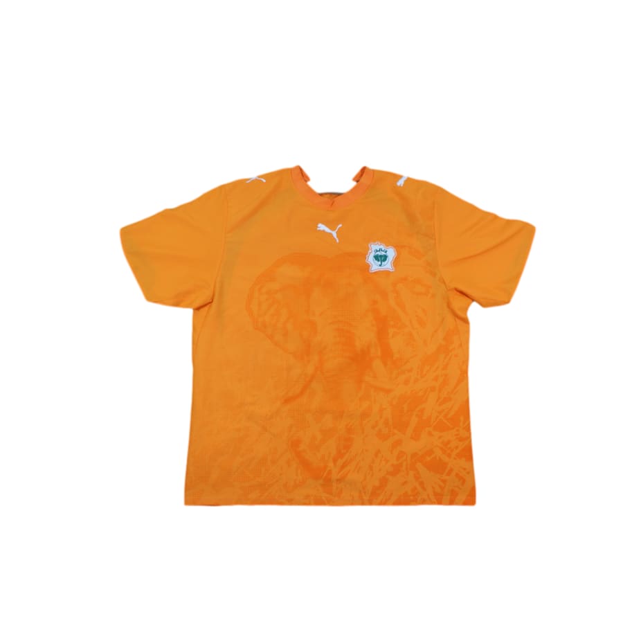 Maillot de football vintage domicile équipe de Côte d’Ivoire 2006-2007 - Puma - Côte d’Ivoire