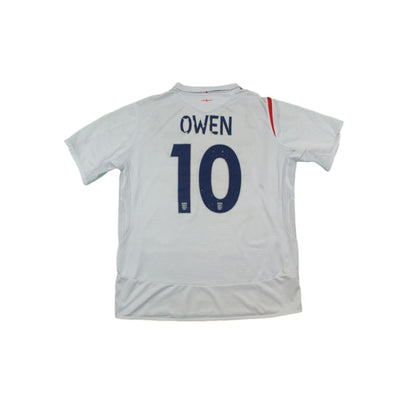 Maillot de football vintage domicile équipe d’Angleterre N°10 OWEN 2006-2007 - Umbro - Angleterre