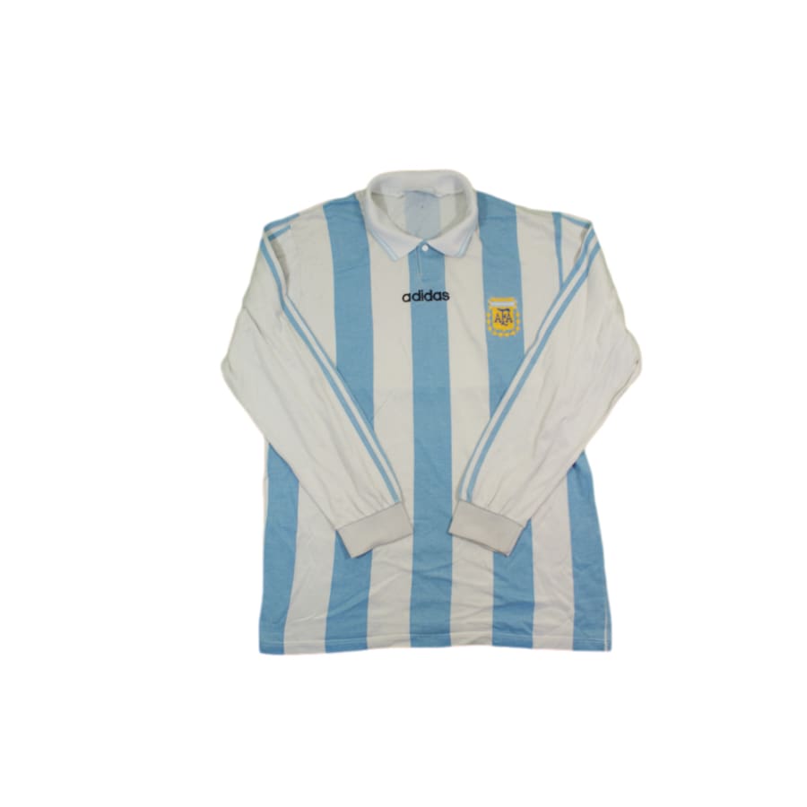 Maillot de football vintage domicile équipe d’Argentine 1994-1995 - Adidas - Argentine