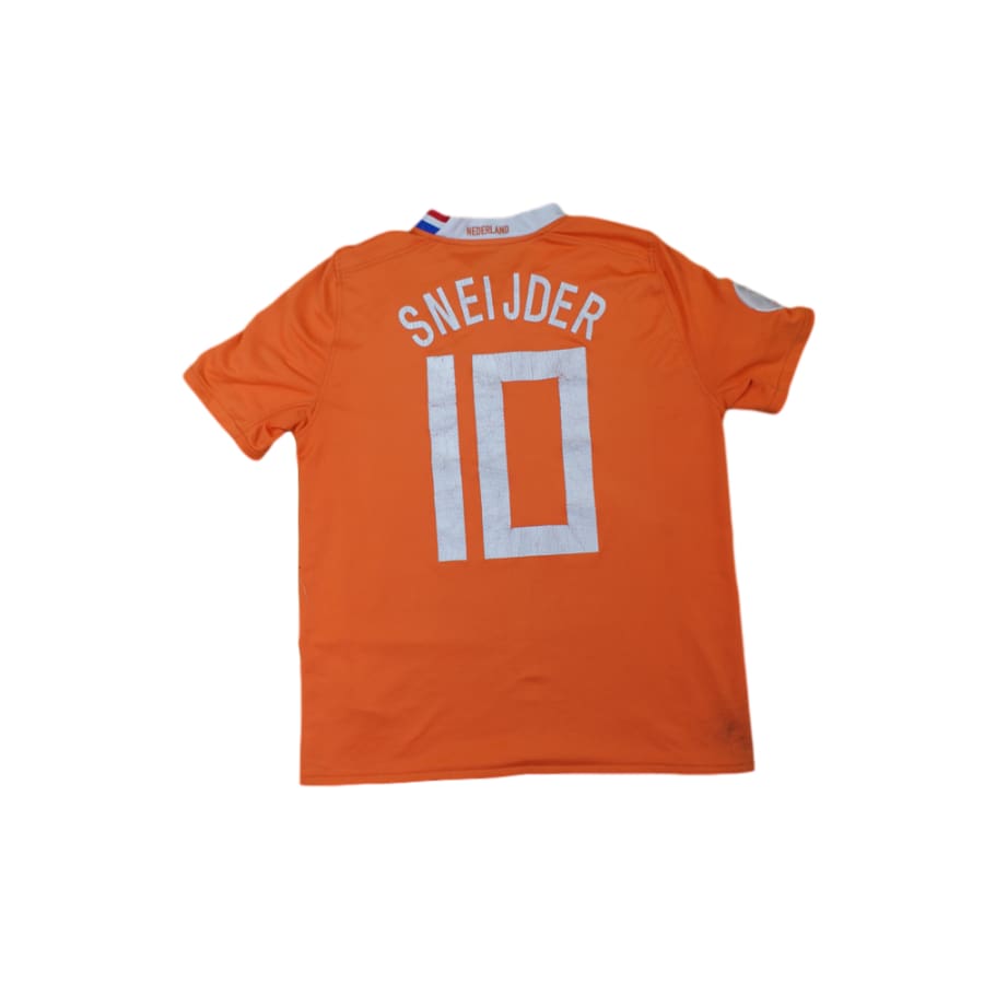 Maillot de football vintage domicile équipe des Pays-Bas N°10 SNEIJDER 2008-2009 - Nike - Pays-Bas