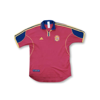 Maillot de football vintage domicile équipe dEspagne 2000-2001 - Adidas - Espagne