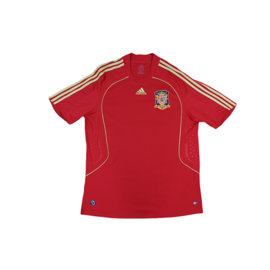 Maillot de football vintage domicile équipe d’Espagne 2007-2008 - Adidas - Espagne