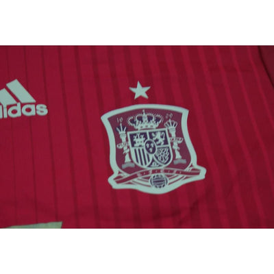 Maillot de football vintage domicile équipe d’Espagne N°7 DAVID VILLA 2014-2015 - Adidas - Espagne