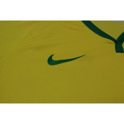 Maillot de football vintage domicile équipe du Brésil 2014-2015 - Nike - Brésil