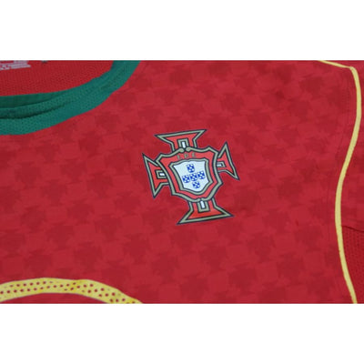 Maillot de football vintage domicile équipe du Portugal N°7 2004-2005 - Nike - Portugal