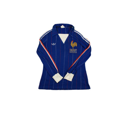 Maillot de football vintage domicile Equipe de France 1982-1983 - Adidas - Equipe de France