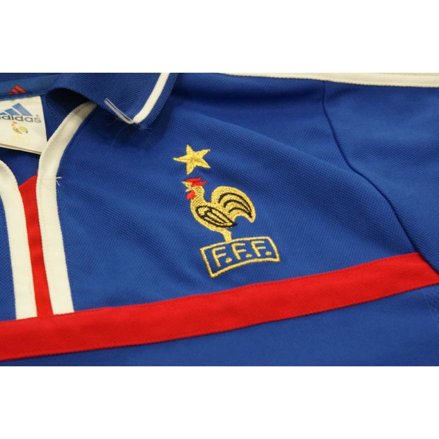 Maillot de football vintage domicile Equipe de France 2000-2001 - Adidas - Equipe de France