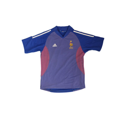 Maillot de football vintage domicile Equipe de France 2002-2003 - Adidas - Equipe de France