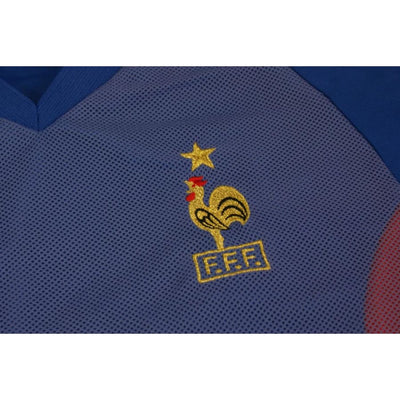 Maillot de football vintage domicile Equipe de France 2002-2003 - Adidas - Equipe de France