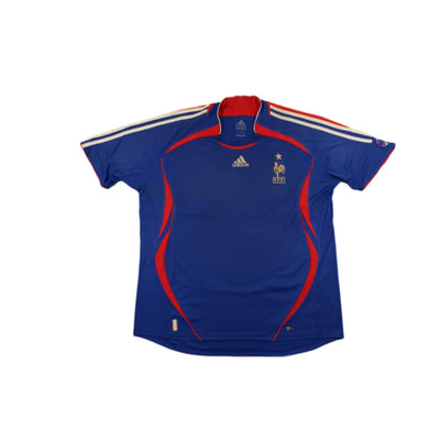 Maillot de football vintage domicile Equipe de France 2006-2007 - Adidas - Equipe de France