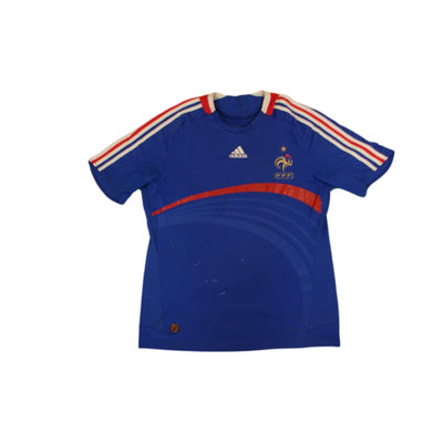 Maillot de football vintage domicile Equipe de France 2008-2009 - Adidas - Equipe de France