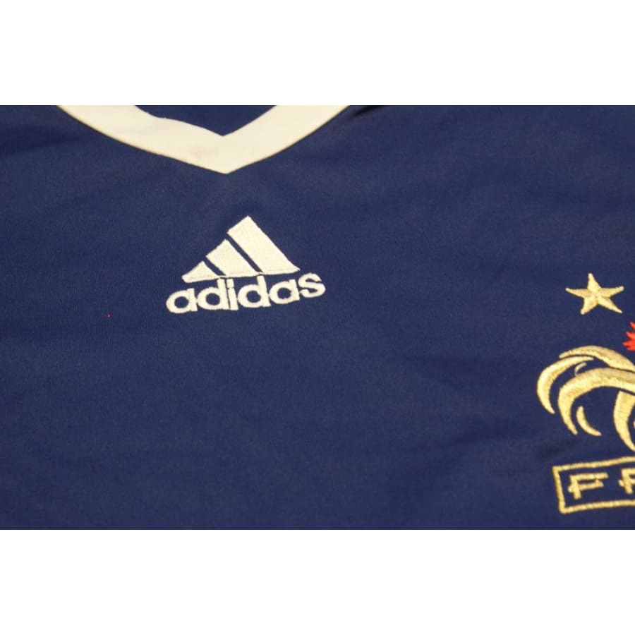 Maillot de football vintage domicile Equipe de France 2010-2011 - Adidas - Equipe de France