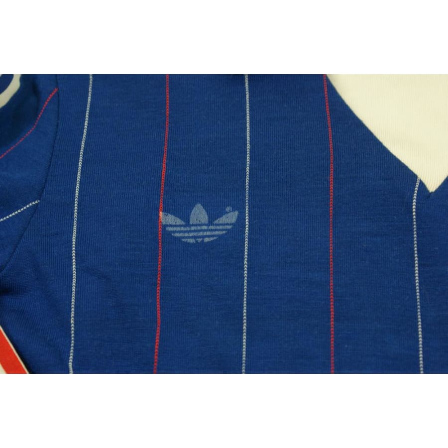 Maillot de football vintage domicile Equipe de France années 1980 - Adidas - Equipe de France