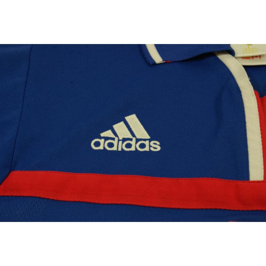 Maillot de football vintage domicile Equipe de France N°10 ZIDANE 2000-2001 - Adidas - Equipe de France