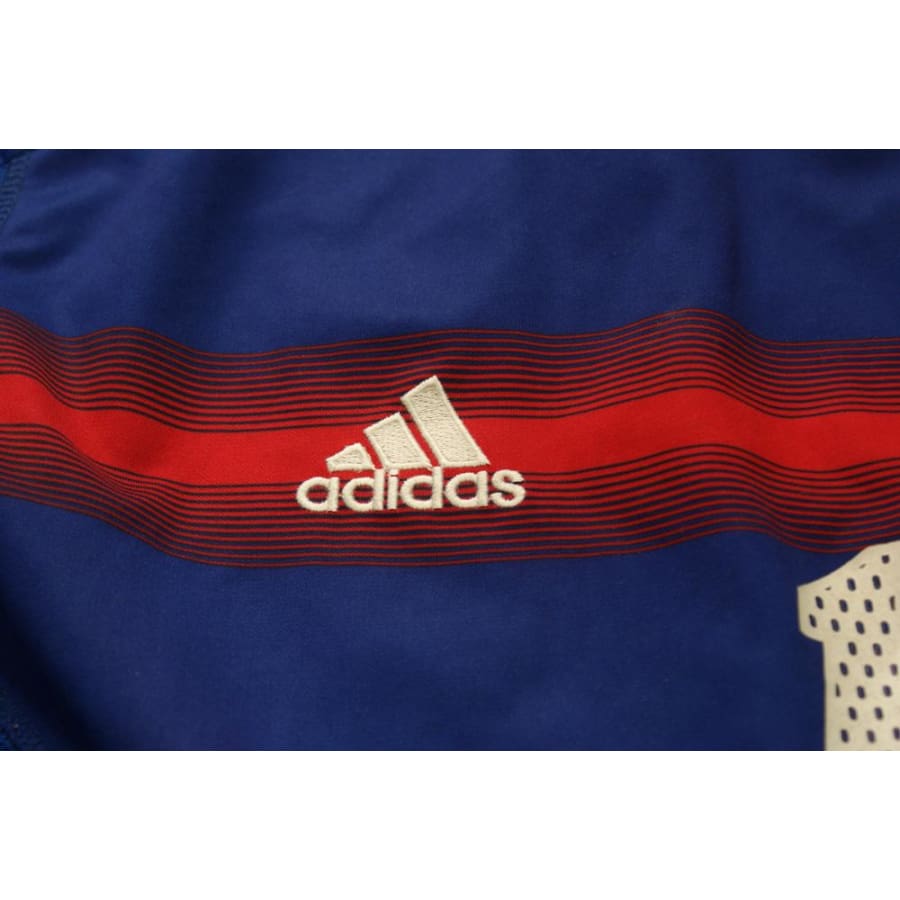 Maillot de football vintage domicile Equipe de France N°10 ZIDANE 2004-2005 - Adidas - Equipe de France