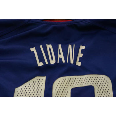 Maillot de football vintage domicile Equipe de France N°10 ZIDANE 2004-2005 - Adidas - Equipe de France