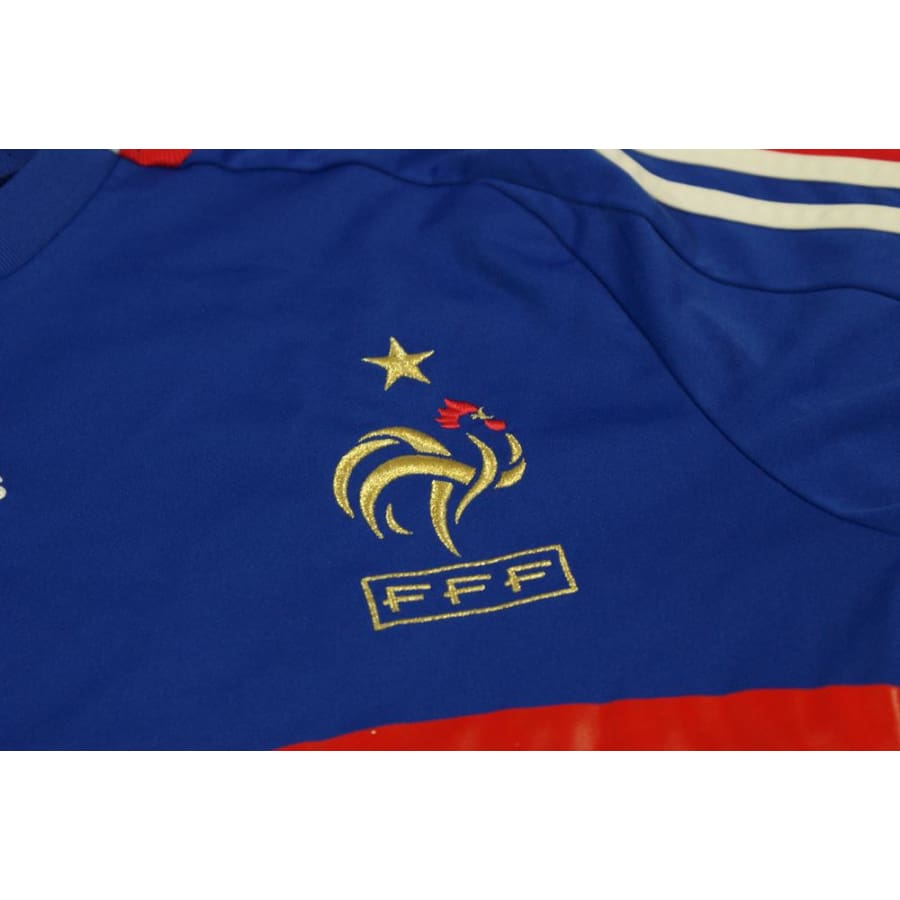 Maillot de football vintage domicile Equipe de France N°22 RIBERY 2008-2009 - Adidas - Equipe de France