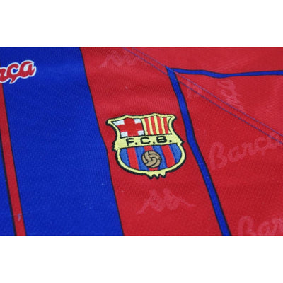 Maillot de football vintage domicile FC Barcelone 1997-1998 - Kappa - Barcelone